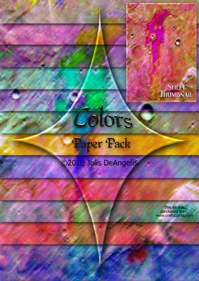 Nasa 2, Colors Paper Pack