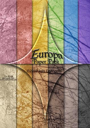 Nasa 5, Europa Paper Pack