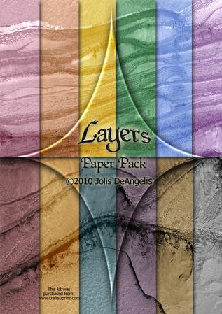 Nasa 6, Mars Layers Paper Pack