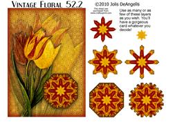 Vintage Floral 52.2, Tulips