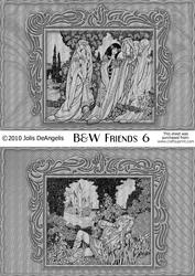 B & W Friends 6