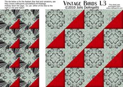 Vintage Birds 1.3, Black Swan