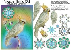 Vintage Birds 12.1, Cockatoo