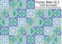 Vintage Birds 12.3, Cockatoo