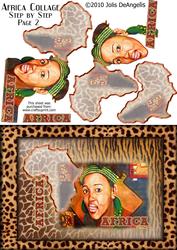 Africa Collage Step-by-step, Page 2