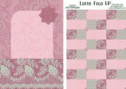 Lottie Tbf Fold 14c, Dusty Rose Card Topper and Tiles