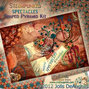 Steampunked Specs A5 Shaped Pyramid Kit