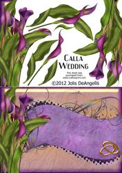 Calla Wedding Step by Step Card