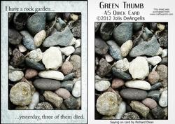 Green Thumb, A5 Quick Card