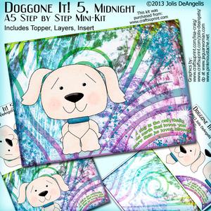 Doggone It! 5, Midnight A5 Step by Step Mini-kit