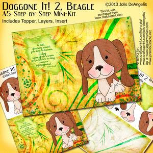 Doggone It! 2, Beagle A5 Step by Step Mini-kit