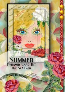 Summer 5x7 Pyramid Card Kit