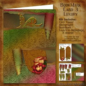 Bookmark Card 3, Luxury