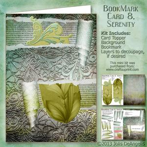 Bookmark Card 8, Serenity