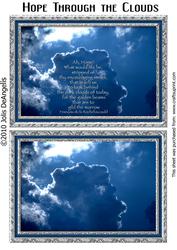 Hope Through the Clouds Toppers