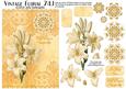 Vintage Floral 74.1, Lilies