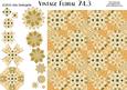 Vintage Floral 74.3, Lilies