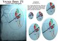 Vintage Birds 7.1, Parakeets