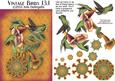 Vintage Birds 13.1, Hummingbirds