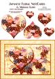 Japanese Floral Notecards 6a, Morning Glory, A5 Pyramid Card