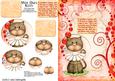Wee Ones Kitty, A5 Pyramid Card