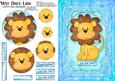 Wee Ones Lion, A5 Pyramid Card