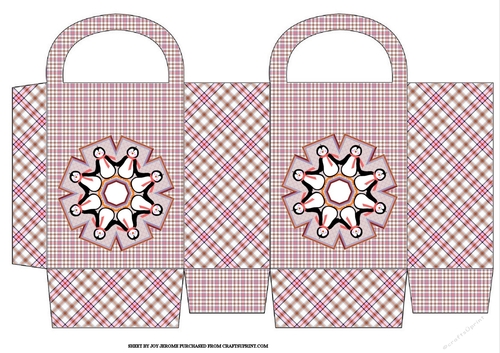 JJ CHRISTMAS PENGUIN SMALL BAG2