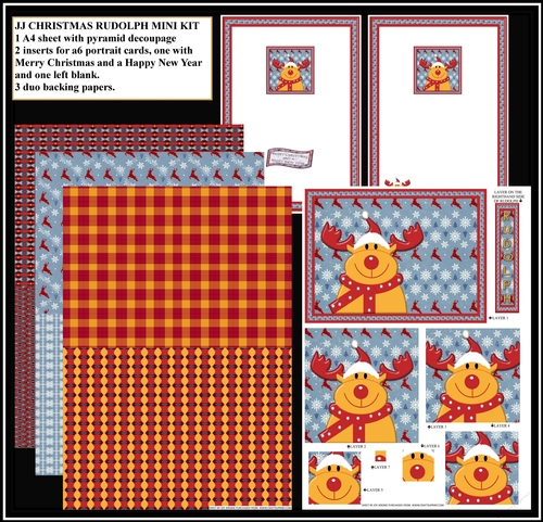  JJ CHRISTMAS RUDOLF MINI KIT