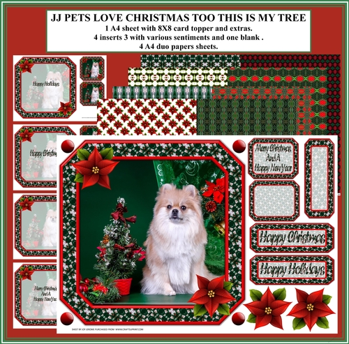 JJ PETS LOVE CHRISTMAS TOO - THIS IS MY TREE