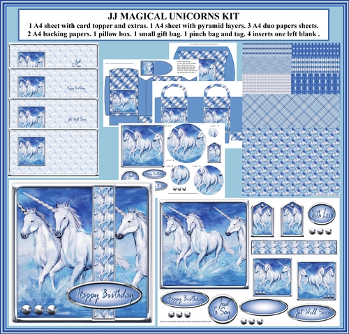 JJ MAGICAL UNICORNS BUMPER KIT 