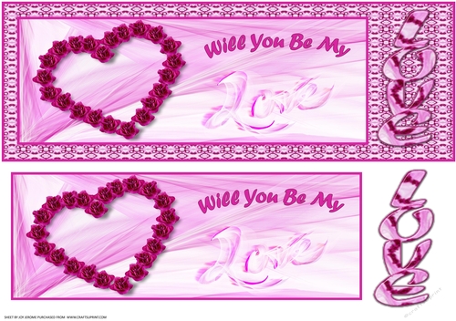 JJ VALENTINE BE MY LOVE LARGE DL 1