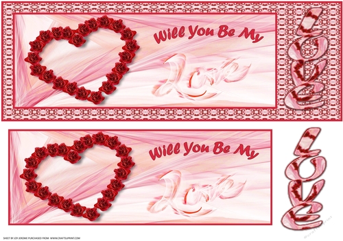 JJ VALENTINE BE MY LOVE LARGE DL 2