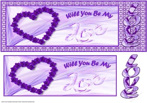 JJ VALENTINE BE MY LOVE LARGE DL 3