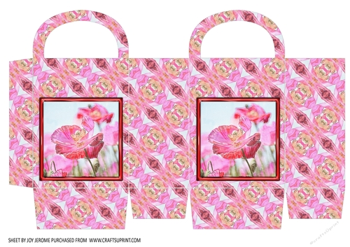 JJ WILD POPPY GIFT BAG