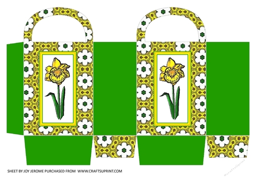 JJ DAFFODIL GIFT BAG