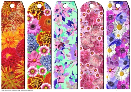 JJ FLORAL BOOKMARKS