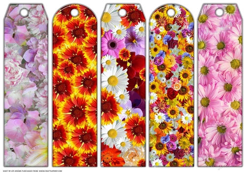 JJ FLORAL BOOKMARKS 2