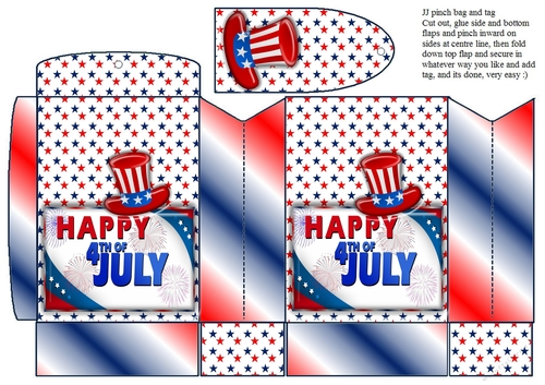  JJ USA 4TH JULY PINCHBAG AND TAG1