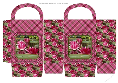 JJ WATER LILIES GIFT BAG