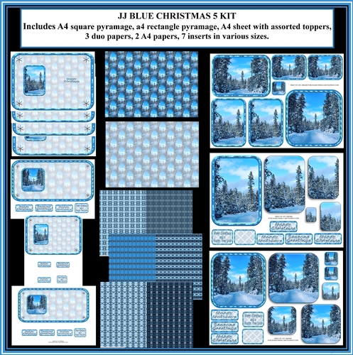 JJ BLUE CHRISTMAS 5 KIT