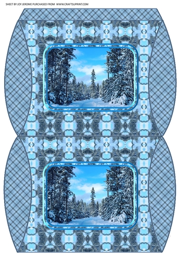JJ CHRISTMAS BLUE 5 PILLOW BOX 2