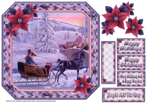 JJ JINGLE ALL THE WAY 8X8