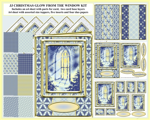 JJ CHRISTMAS GLOW FROM THE WINDOW KIT