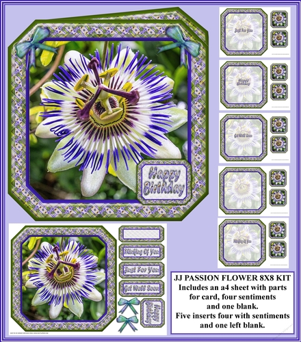 JJ PASSION FLOWER 8X8 MINI KIT