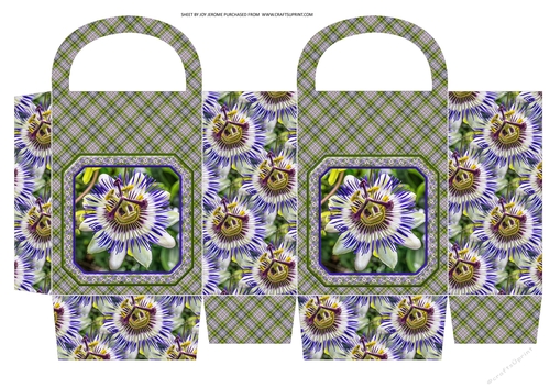  JJ PASSION FLOWER GIFT BAG