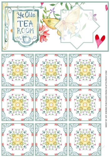JJ TEA ROOM TEA BAG DL CARD 2