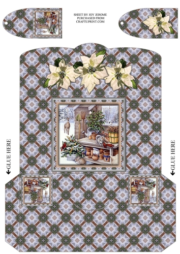 JJ THE CHRISTMAS POTTING SHED MONEY WALLET