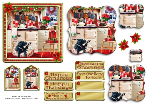 JJ THE CHRISTMAS KITCHEN 5X5 PYRAMID