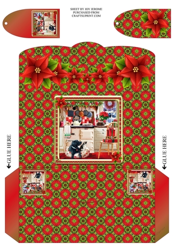 JJ THE CHRISTMAS KITCHEN MONEY WALLET