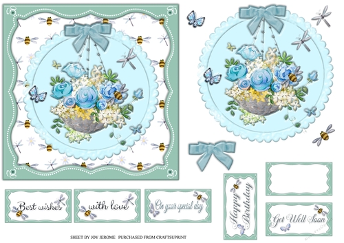 JJ HANGING BASKET 6X6 1